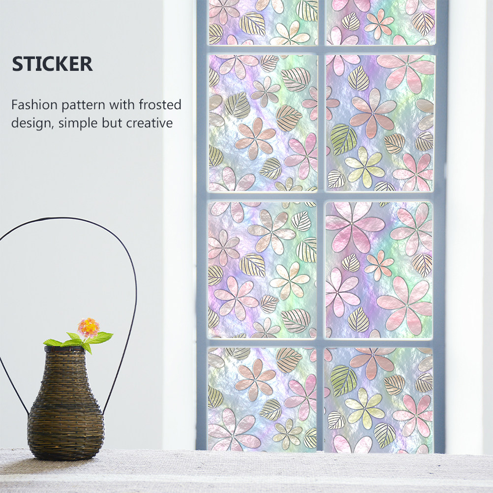 Home Bathroom Glass - Stiker Statis untuk Stiker Pintu Jendela