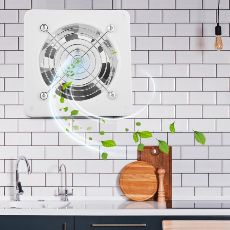 Home Bathroom Vent Fans - Kipas Exhaust Dinding Rendah Kebisingan 25W