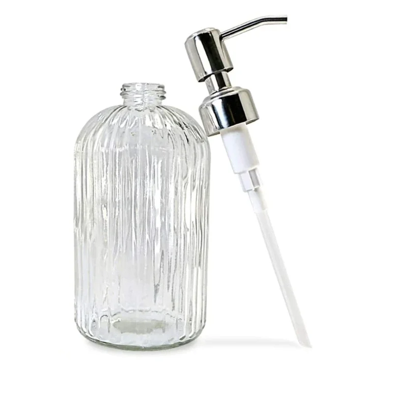 Glass Soap Dish - Dispenser Sabun Kamar Mandi Kaca Bening