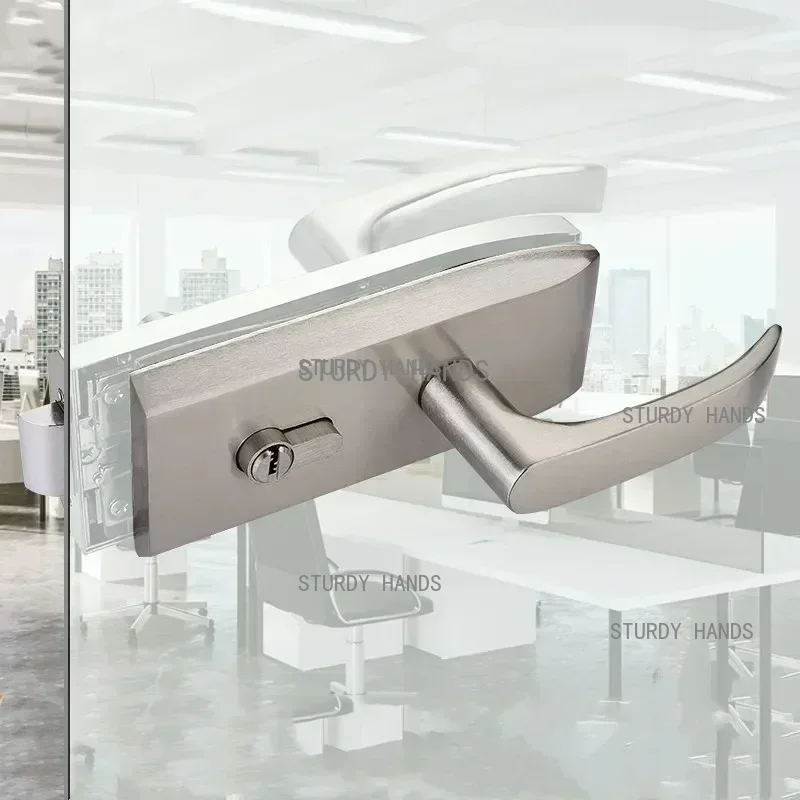 Home Bathroom Glass - Kunci pintu kaca kantor, perangkat keras