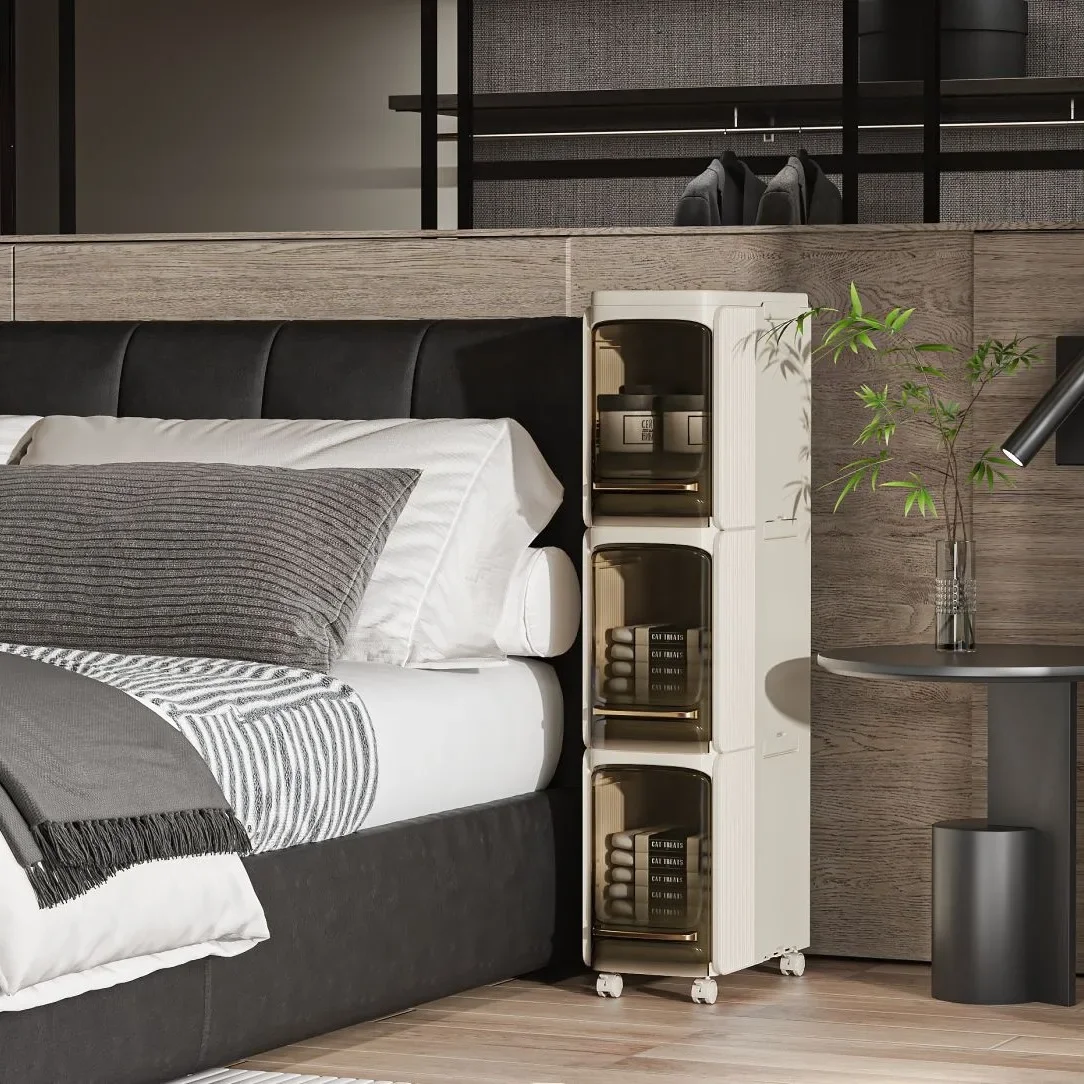 Home Essentials Bathroom Cabinet - Lemari Lipat Portabel untuk Celah Kamar