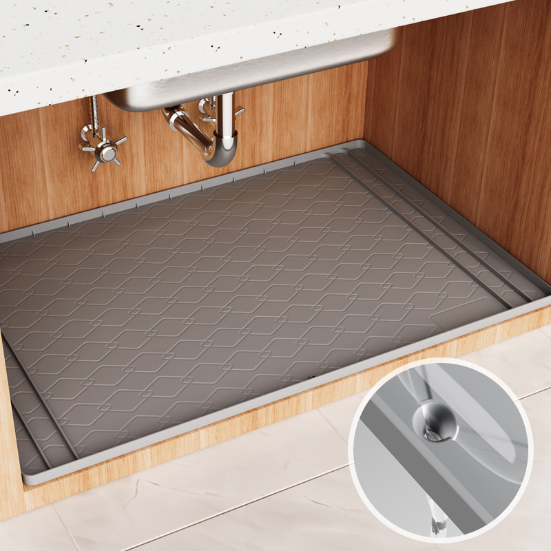 Home Essentials Bathroom Cabinet - Alas Silikon di Bawah Wastafel, Perlengkapan