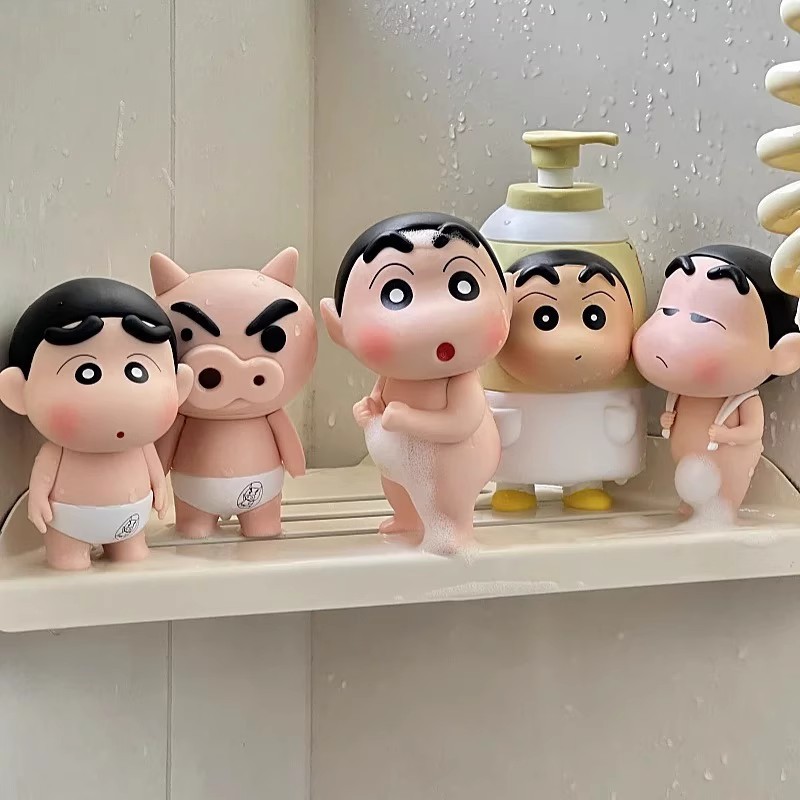 Home Goods Bathroom Accessories - Krayon Mandi Shin Chan Dekorasi Lucu