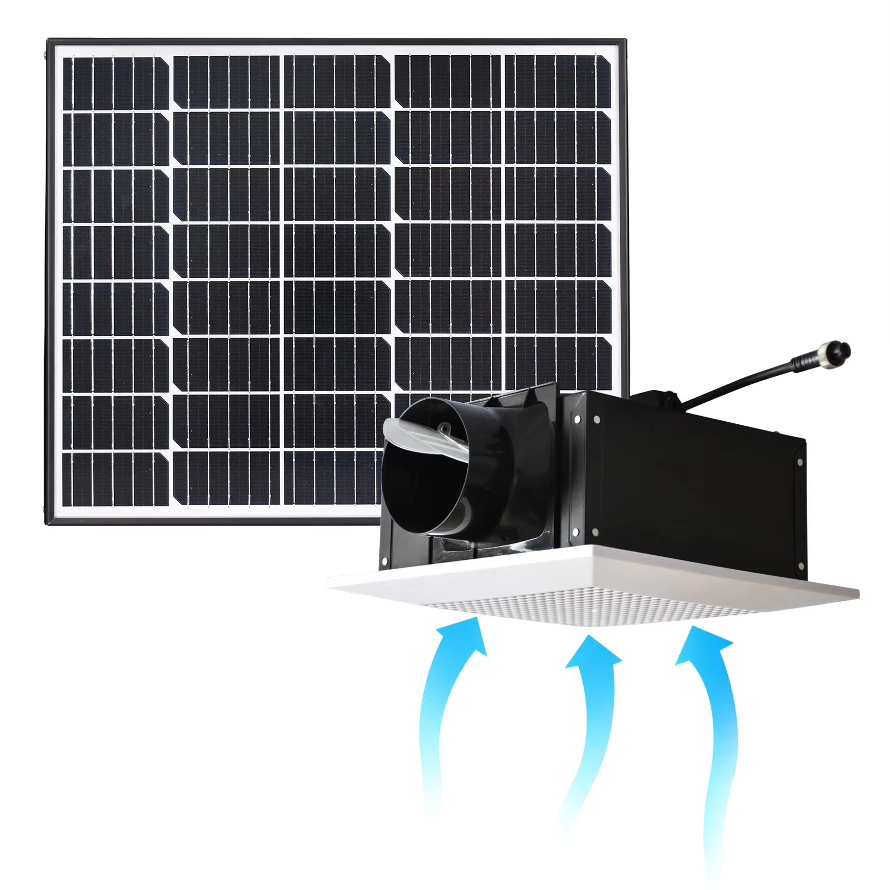 Home Bathroom Vent Fans - Kipas Ventilasi Plafon Surya Kamar Mandi,