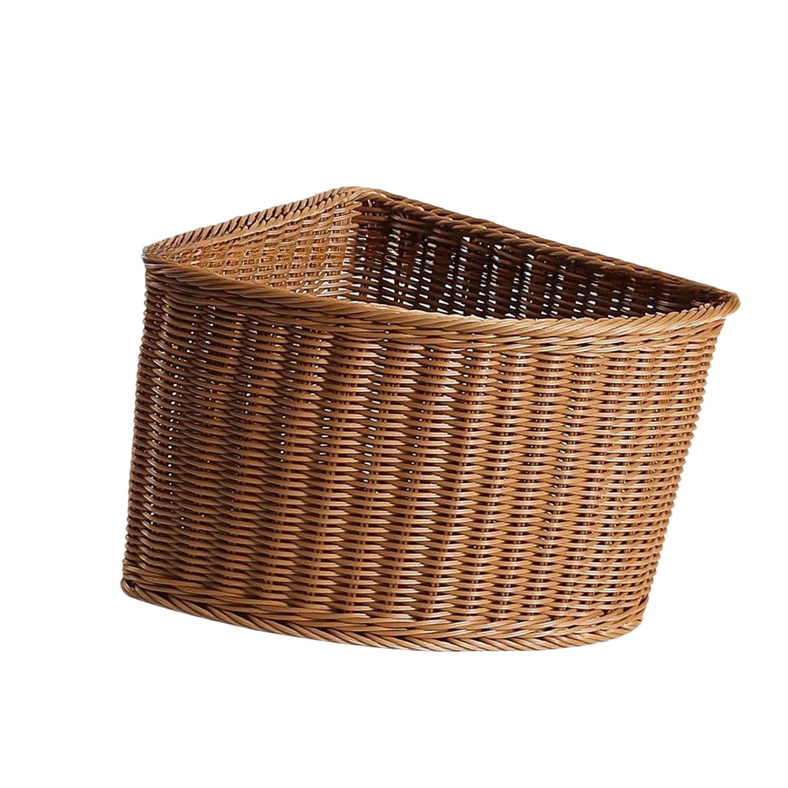 Home Essentials Bathroom Cabinet - Keranjang Penyimpanan Plastik Dekoratif Bentuk Kipas