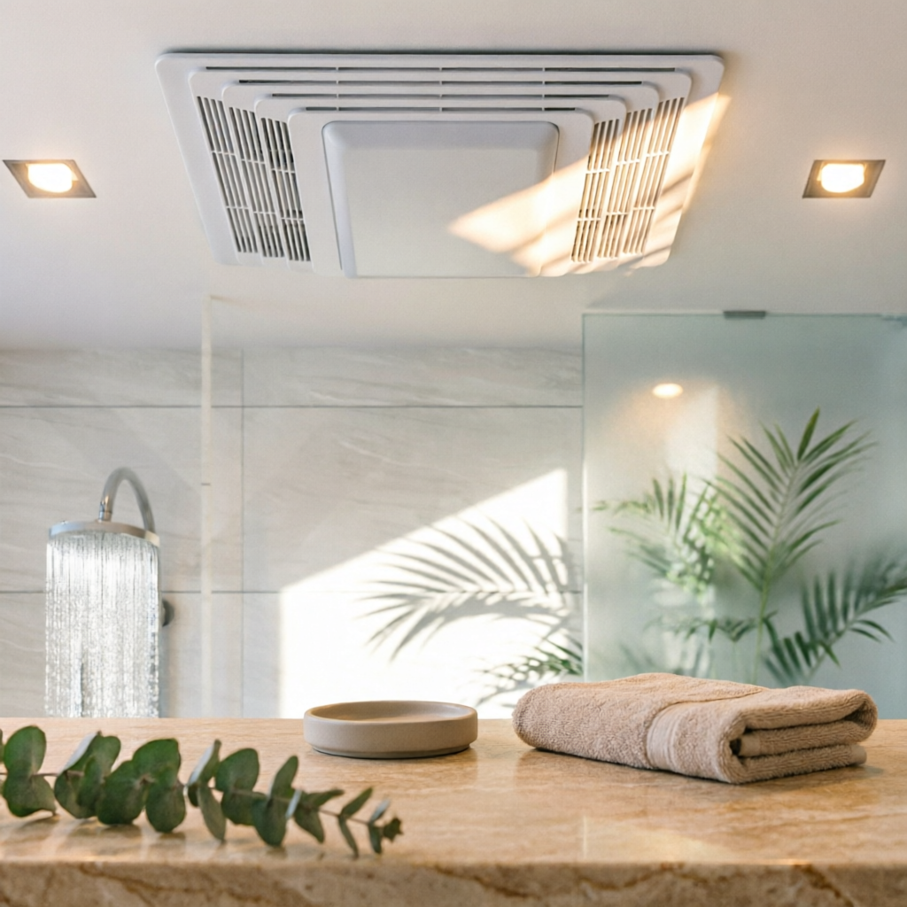 Home Bathroom Vent Fans - Penutup Kipas Exhaust Kamar Mandi Tanpa