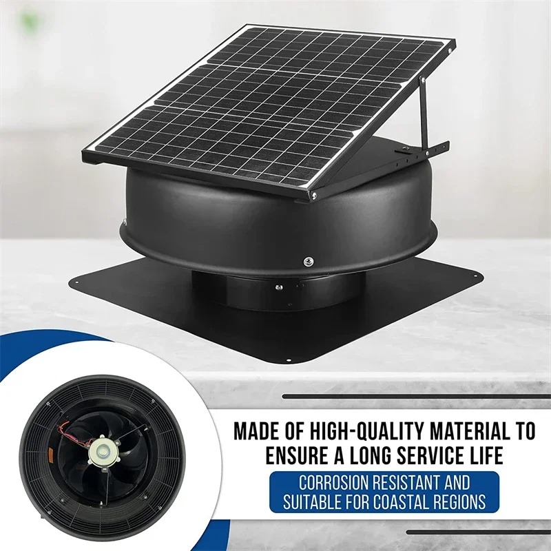 Panel Kipas Ventilasi Atap Lot - Home Bathroom Vent Fans ulasan dan harga