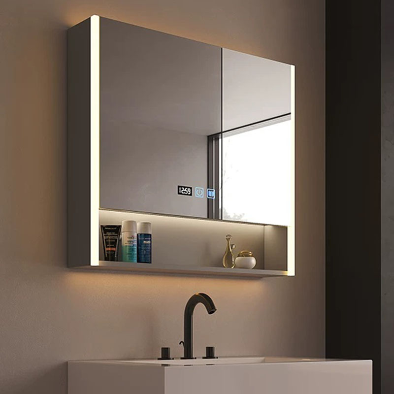 Kabinet Kamar Mandi Modern Mew - Home Bathroom Glass ulasan dan harga