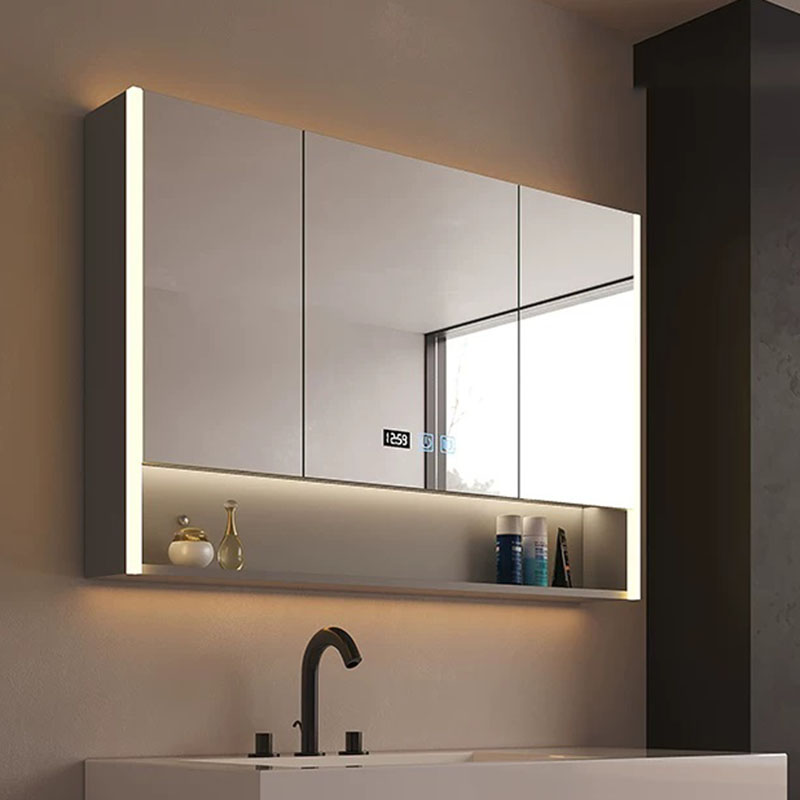 Kabinet Kamar Mandi Modern Mew - Home Bathroom Glass ulasan dan harga