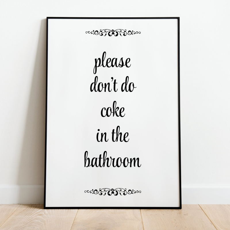 3 buah Poster Seni Kamar Mandi - Home Bathroom Quotes ulasan dan harga