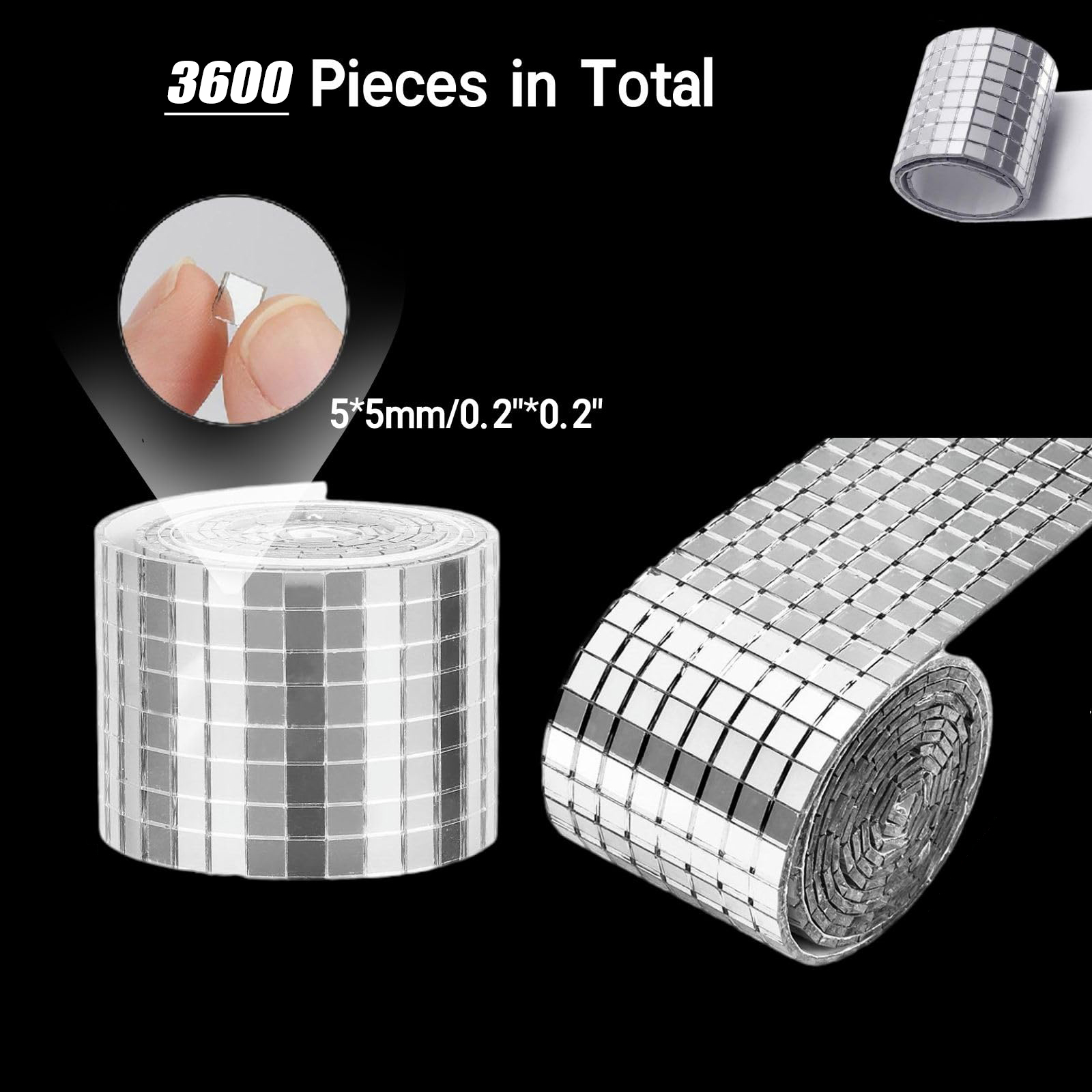 3600 buah 0.2 inci kaca Mini p - Home Bathroom Glass ulasan dan harga