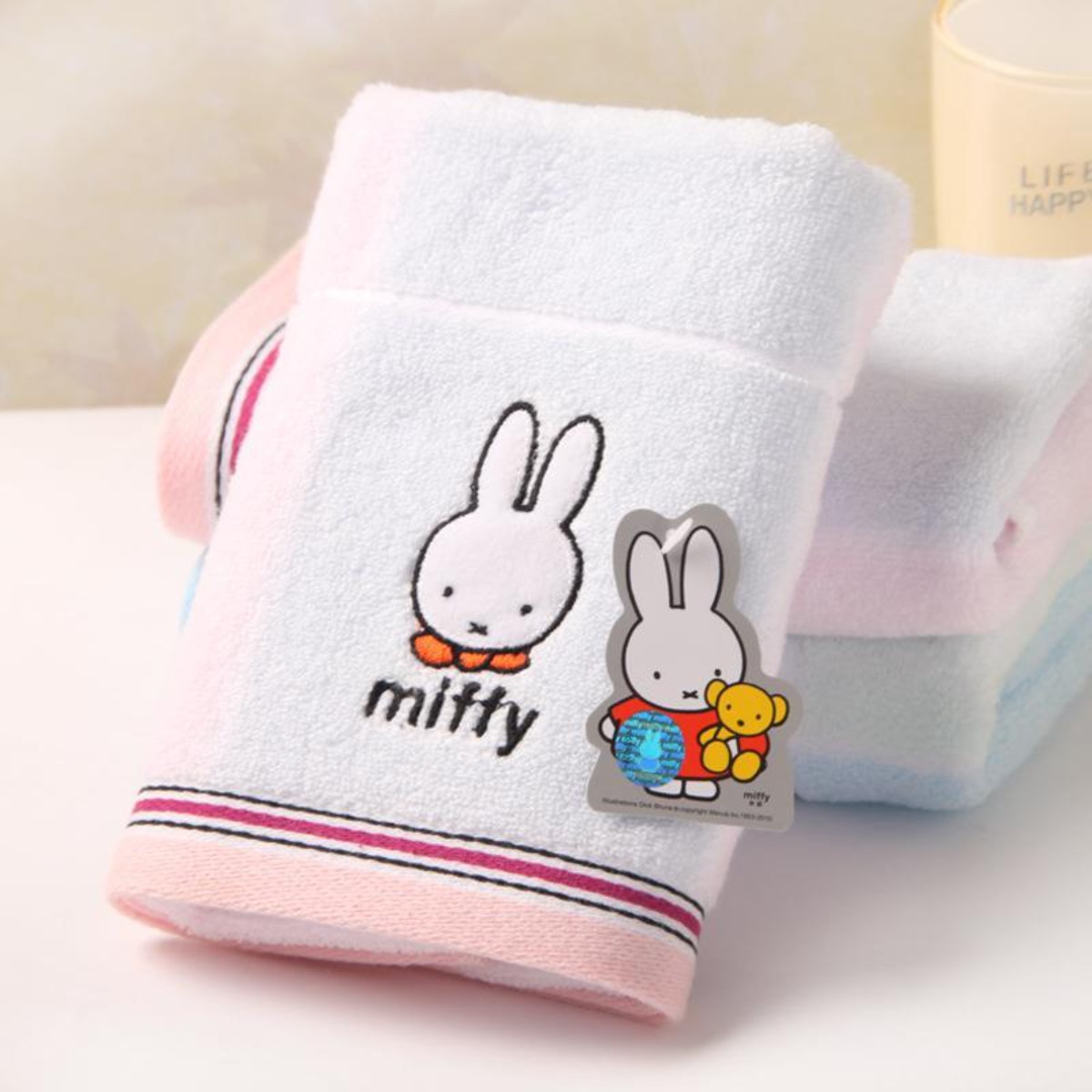Handuk Katun Murni Kelinci Mif - Home Goods Bathroom Accessories ulasan dan harga