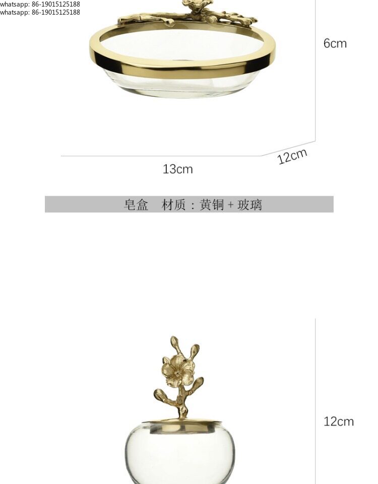 Set Perlengkapan Kamar Mandi G - Glass Soap Dish ulasan dan harga