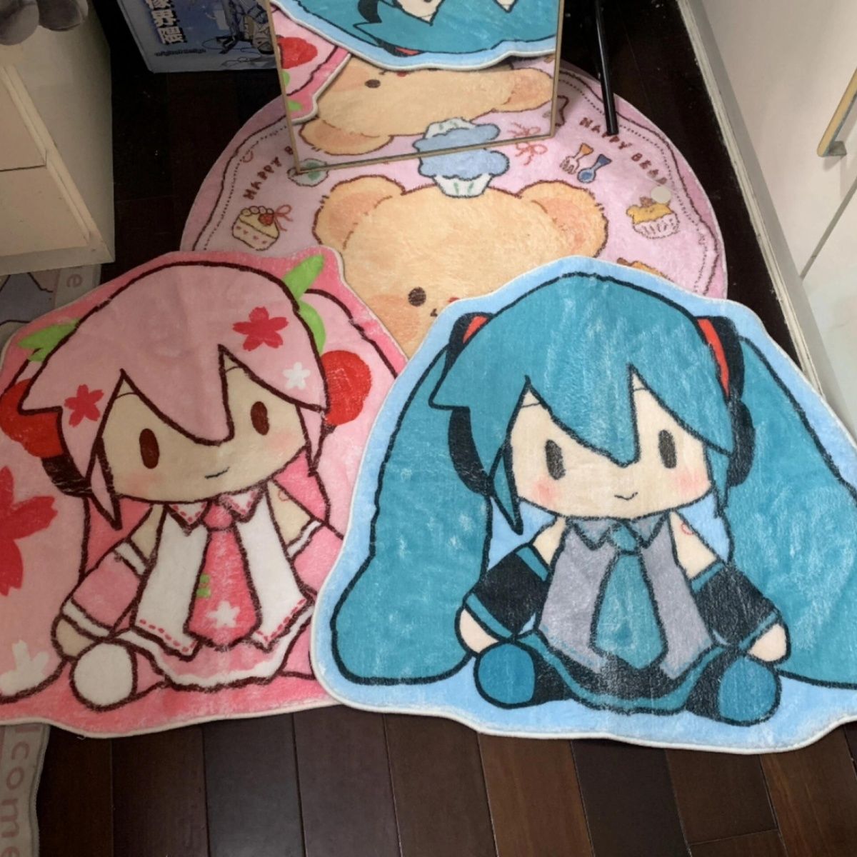 Karpet Kawaii Hatsune Miku Ani - Home Goods Bathroom Accessories ulasan dan harga