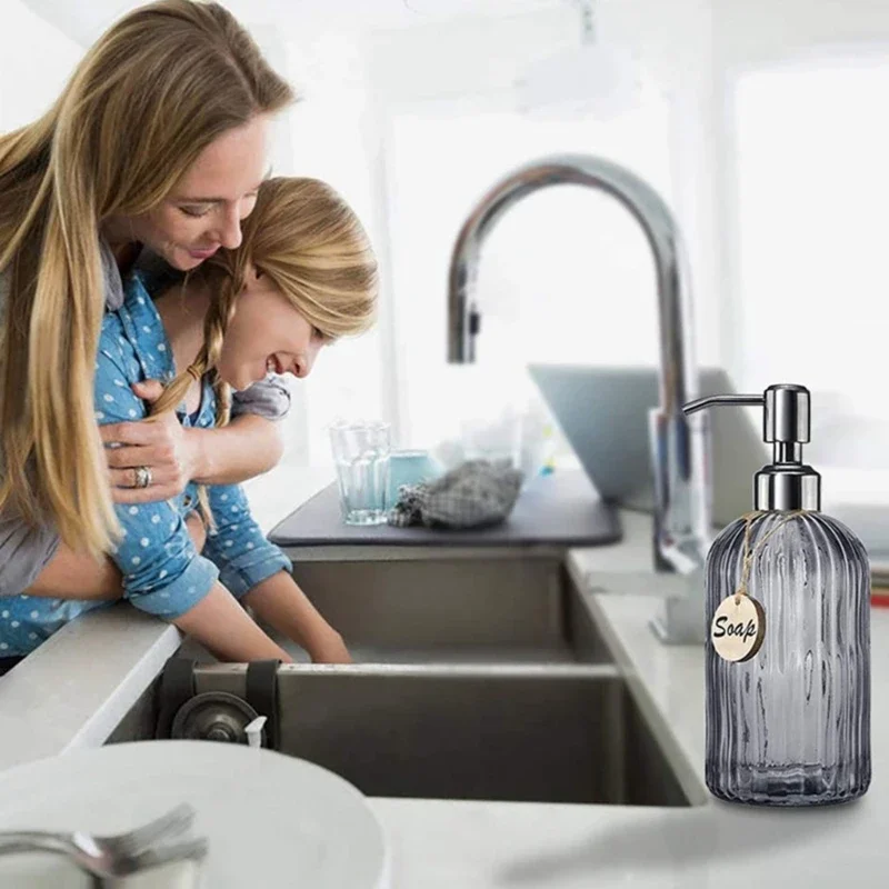 Dispenser Sabun Kamar Mandi Ka - Glass Soap Dish ulasan dan harga
