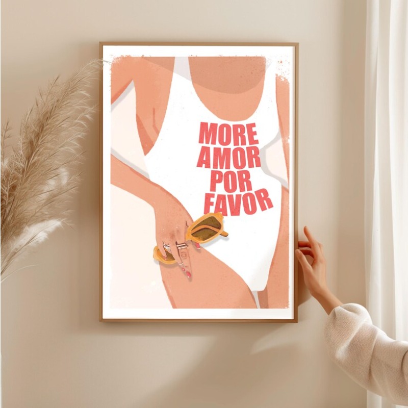 Poster Majalah Fashion Glam Re - Home Bathroom Quotes ulasan dan harga