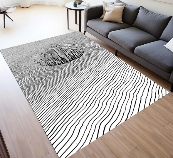 Karpet Area Ilusi 3D dengan De - Home Bathroom Design Ideas ulasan dan harga