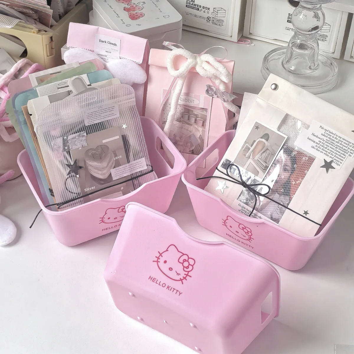 Hello Kitty 2/4 Buah Set Organ - Home Goods Bathroom Accessories ulasan dan harga