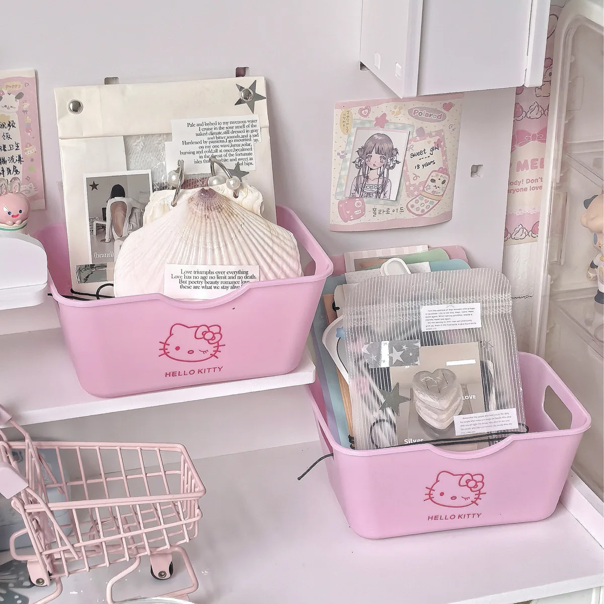 Hello Kitty 2/4 Buah Set Organ - Home Goods Bathroom Accessories ulasan dan harga