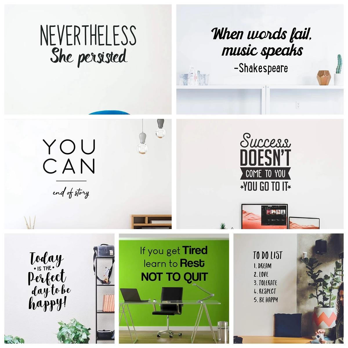 1 buah stiker dinding kutipan  - Home Bathroom Quotes ulasan dan harga