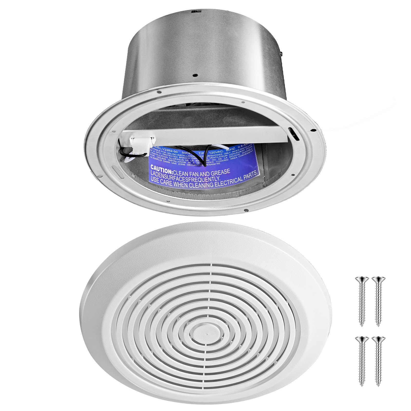 V2262-50 Kipas Exhaust Kamar M - Home Bathroom Vent Fans ulasan dan harga