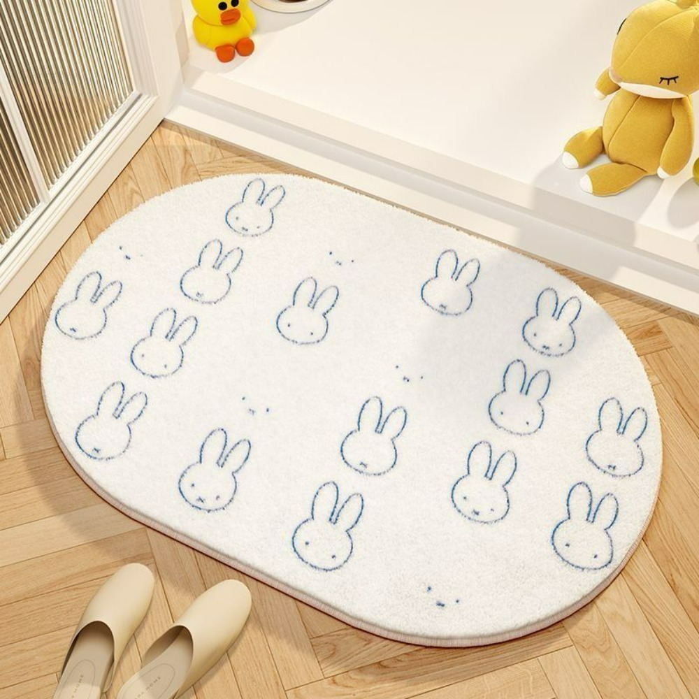 Miffy Kartun Keset Lantai Lemb - Home Goods Bathroom Accessories ulasan dan harga