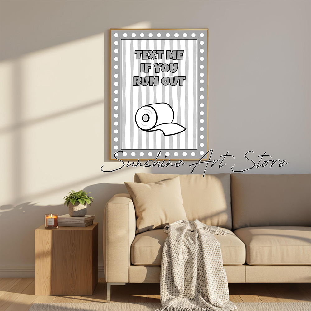 Seni Dinding Kamar Mandi Lucu, - Home Bathroom Quotes ulasan dan harga