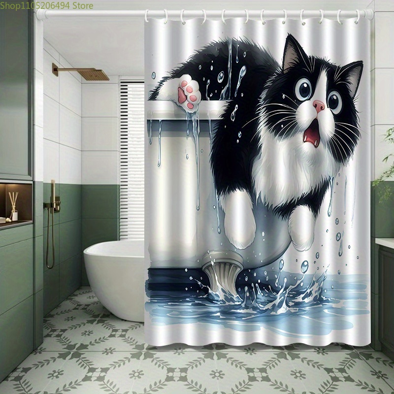Tirai Kamar Mandi Bergambar Ku - Home Bathroom Design Ideas ulasan dan harga