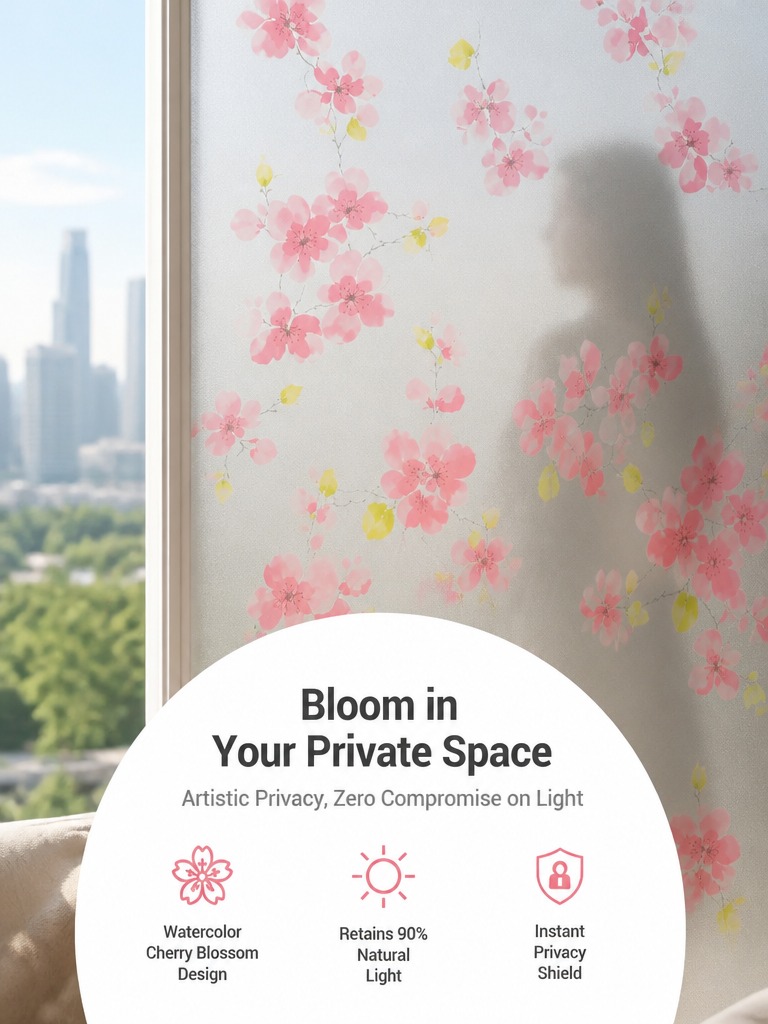 Film Jendela Privasi Buram, Tr - Home Bathroom Glass ulasan dan harga