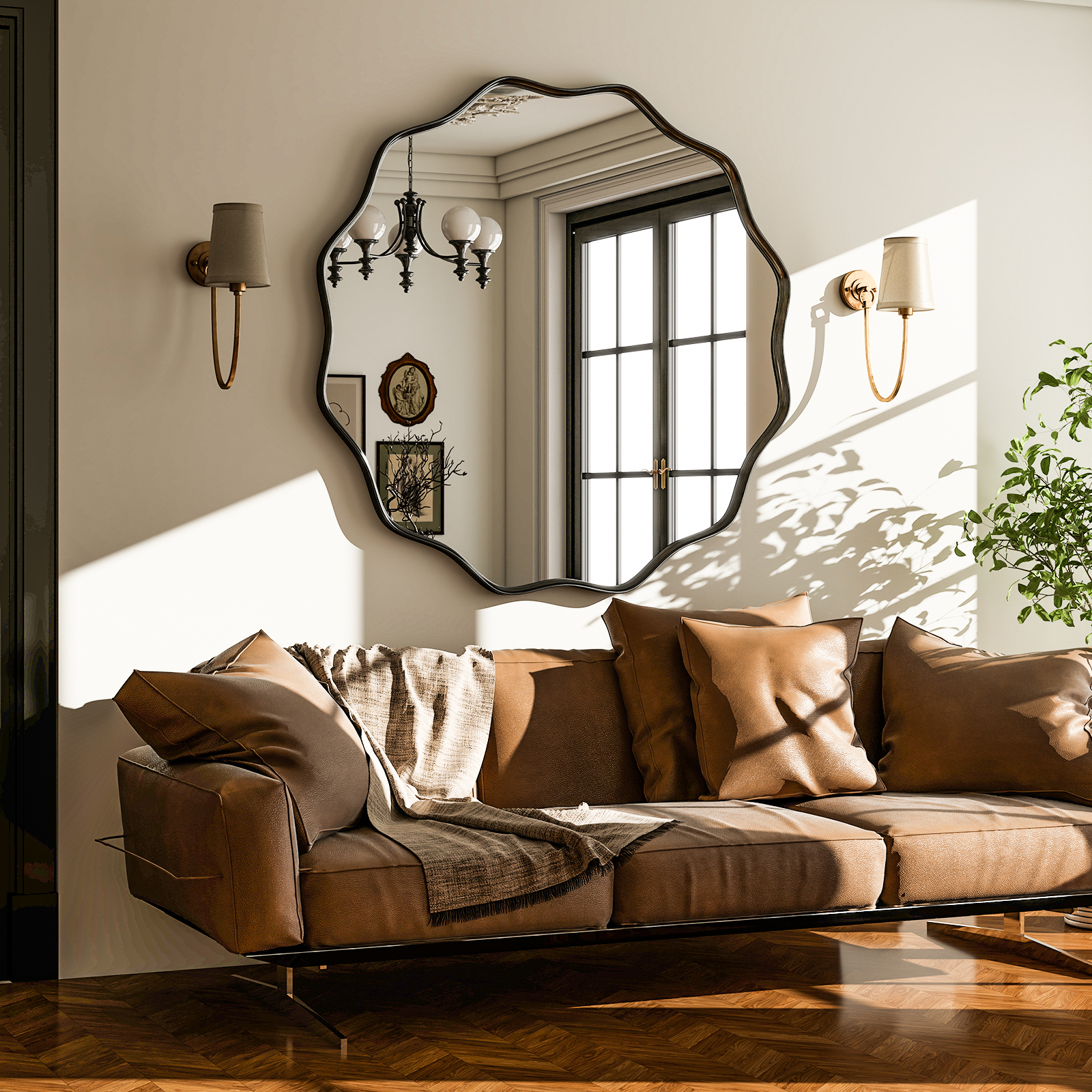 Cermin Dinding Dekoratif Cermi - Home Bathroom Glass ulasan dan harga