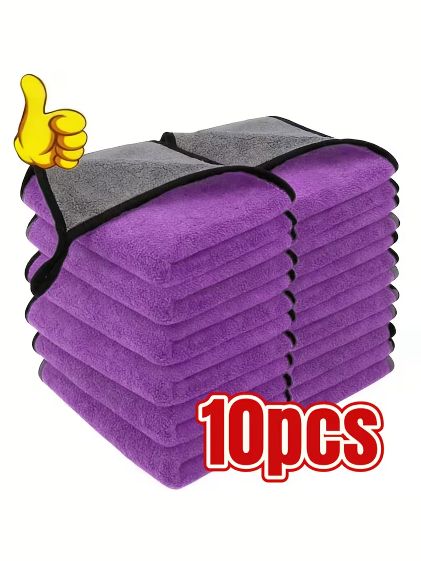 10-Pack Kain Lap Pembersih Mik - Home Bathroom Glass ulasan dan harga