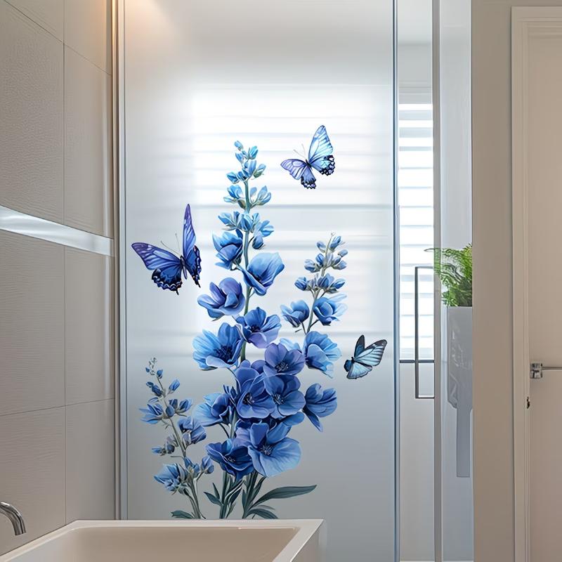 Stiker Kaca Mawar yang Dapat D - Home Bathroom Glass ulasan dan harga
