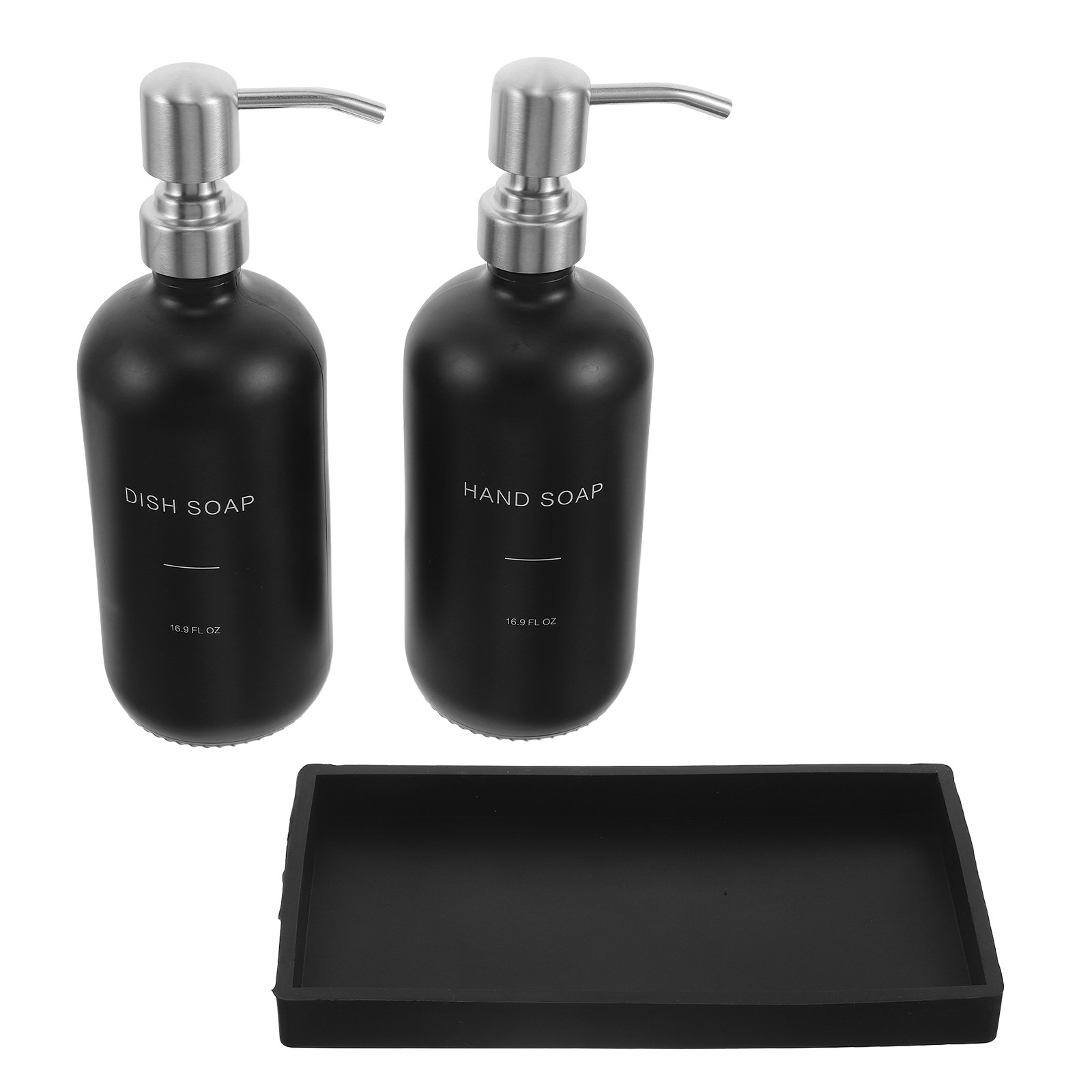 1 Set Dispenser Sabun Kaca 16. - Glass Soap Dish ulasan dan harga