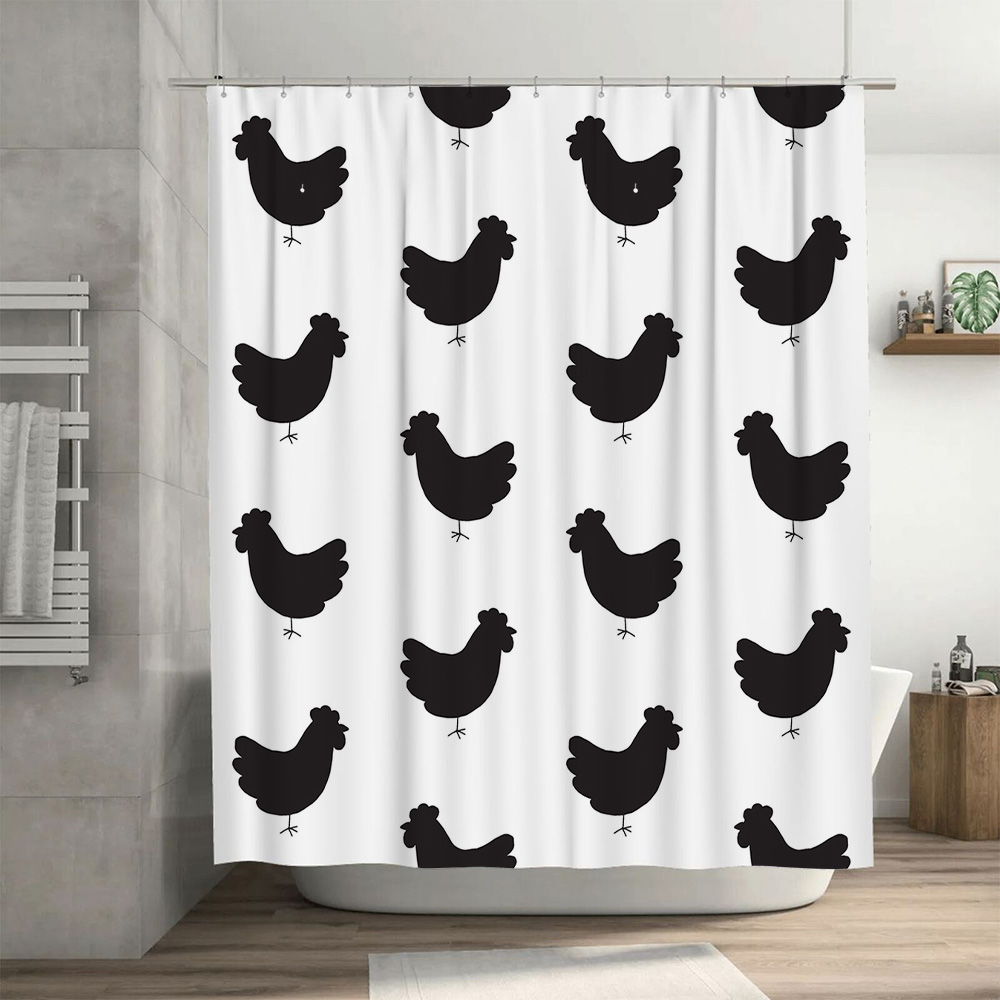 tirai shower tahan air menampi - Home Bathroom Design Ideas ulasan dan harga