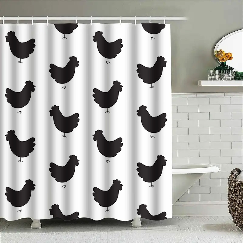 tirai shower tahan air menampi - Home Bathroom Design Ideas ulasan dan harga