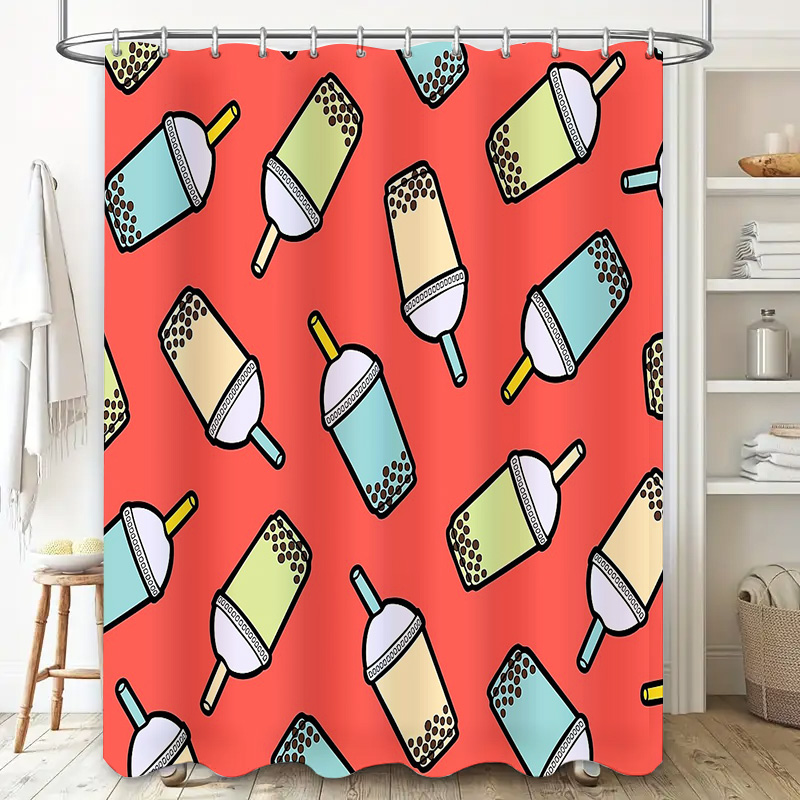 Tirai Mandi Bubble Tea Unik De - Home Bathroom Design Ideas ulasan dan harga