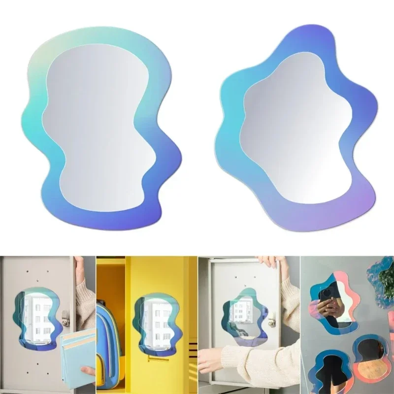 Cermin Pola Geometris Magnetik - Home Essentials Bathroom Cabinet ulasan dan harga