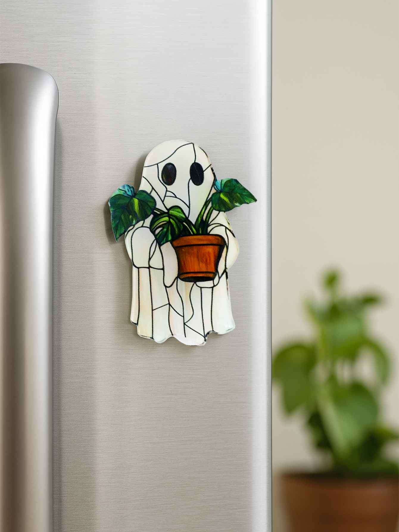 Stiker Akrilik Hantu Halloween - Home Bathroom Glass ulasan dan harga