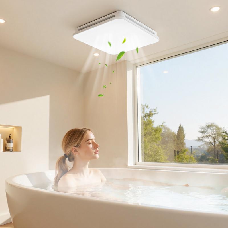 Kipas Exhaust Kamar Mandi deng - Home Bathroom Vent Fans ulasan dan harga