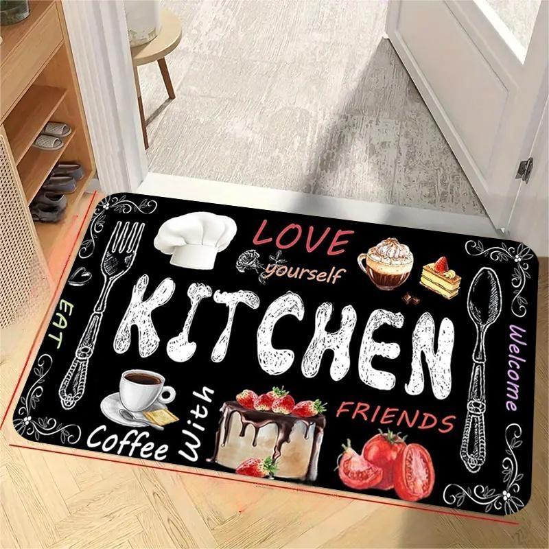 Karpet Papan Tulis Dapur Motif - Home Bathroom Quotes ulasan dan harga