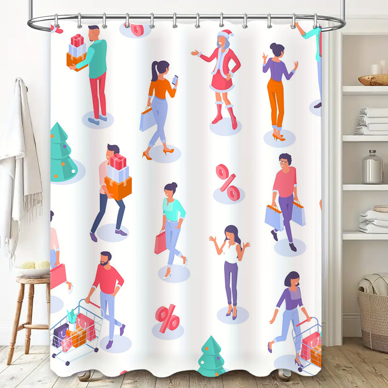 Set Dekorasi Kamar Mandi Tirai - Home Bathroom Design Ideas ulasan dan harga