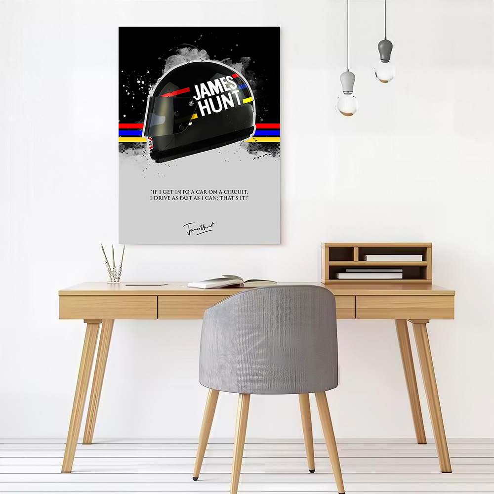 JAMES HUNT Kutipan Lukisan Kan - Home Bathroom Quotes ulasan dan harga