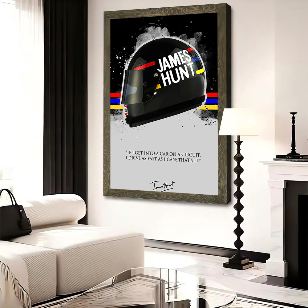 JAMES HUNT Kutipan Lukisan Kan - Home Bathroom Quotes ulasan dan harga