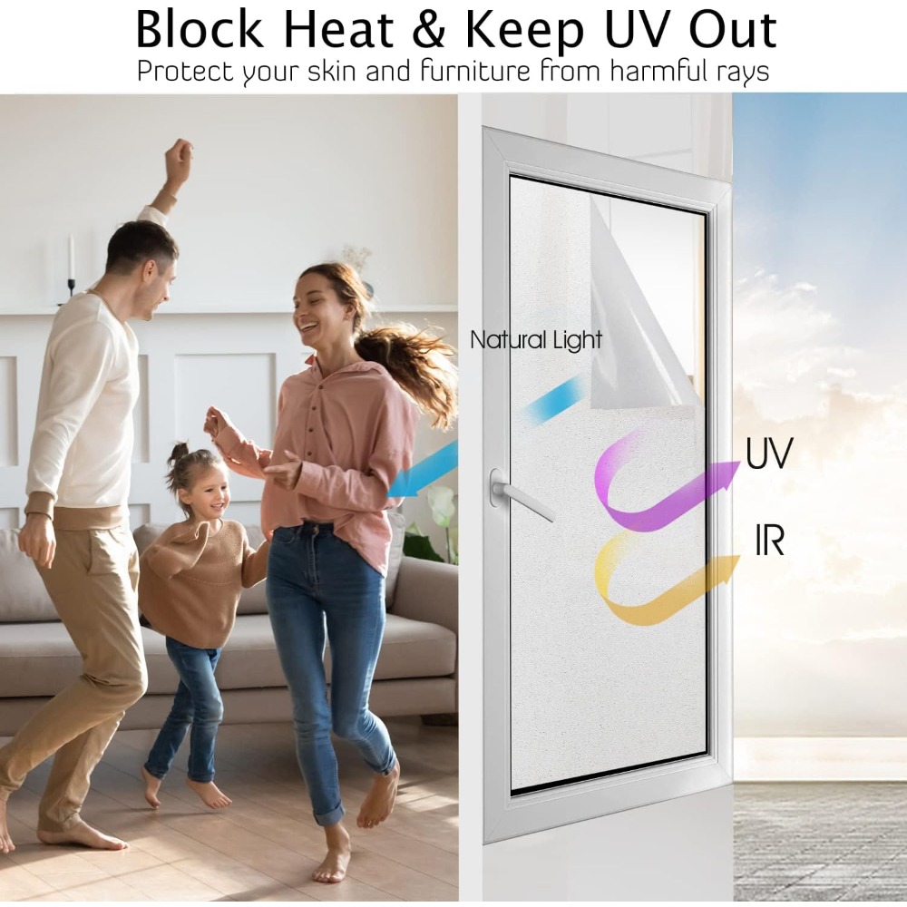 Film Privasi Jendela Berlapis  - Home Bathroom Glass ulasan dan harga