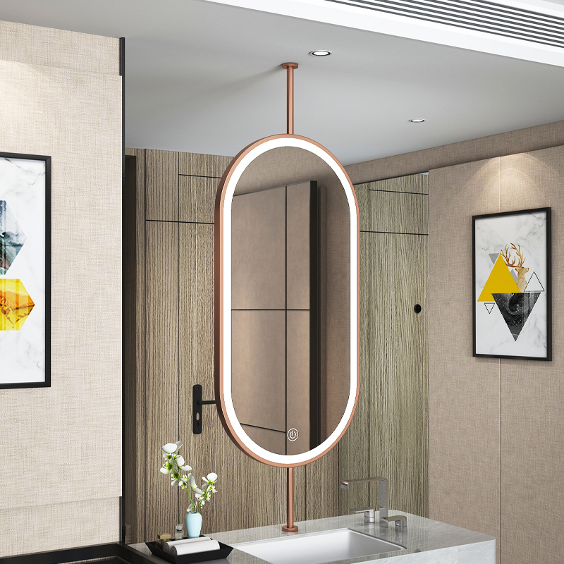 Cermin Gantung Oval Ukuran 60x - Home Bathroom Glass ulasan dan harga