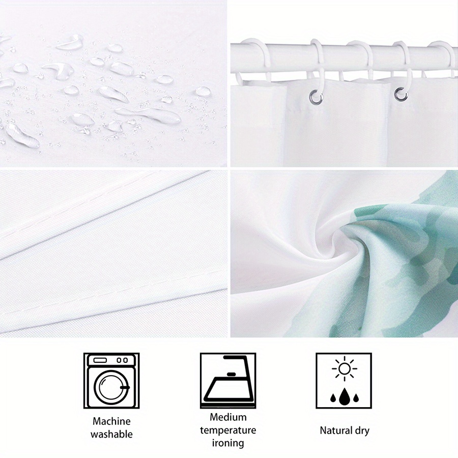 Tirai Kamar Mandi Santorini, P - Home Bathroom Design Ideas ulasan dan harga