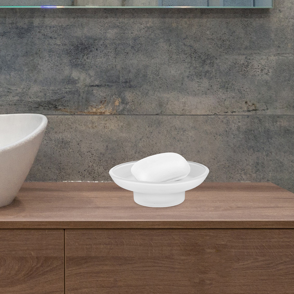 Tempat Sabun Kaca Bening Elega - Glass Soap Dish ulasan dan harga